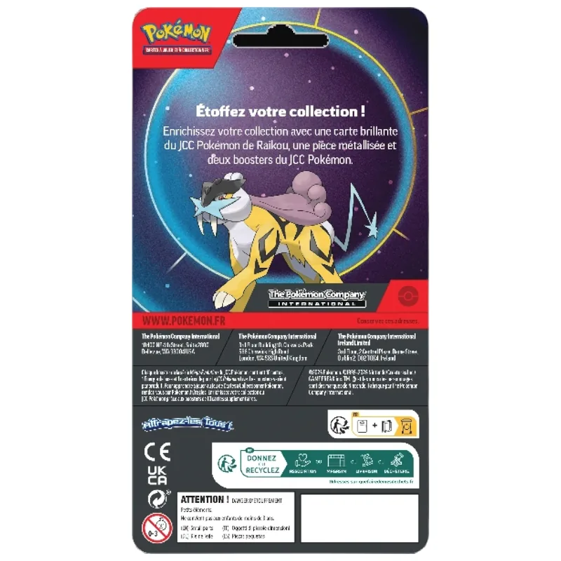 Duopack Aventure ensemble, Flammes fantasmagoriques Pokémon - le jeu de cartes à collectionner