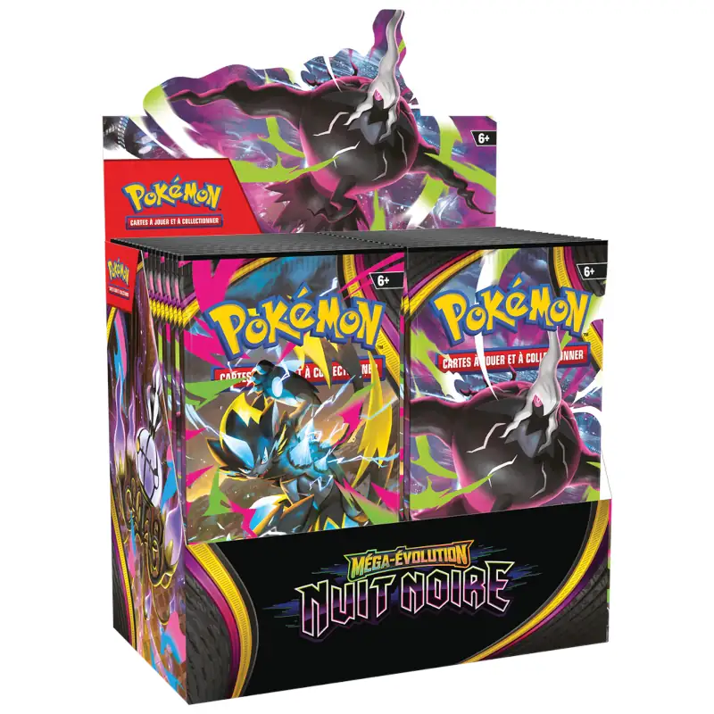 Pokémon ME05 : nuit - le jeu de cartes à collectionner