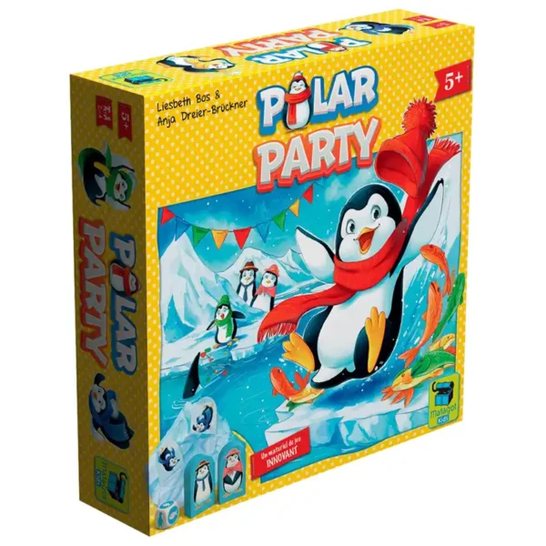 Polar party - mémoire et stratégie - boite de jeu