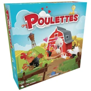 Poulettes - observation et rapidité - boite de jeu