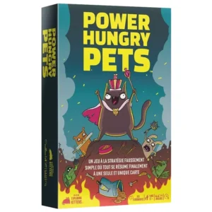 Power hungry pets - réflexion et stratégie - boite de jeu