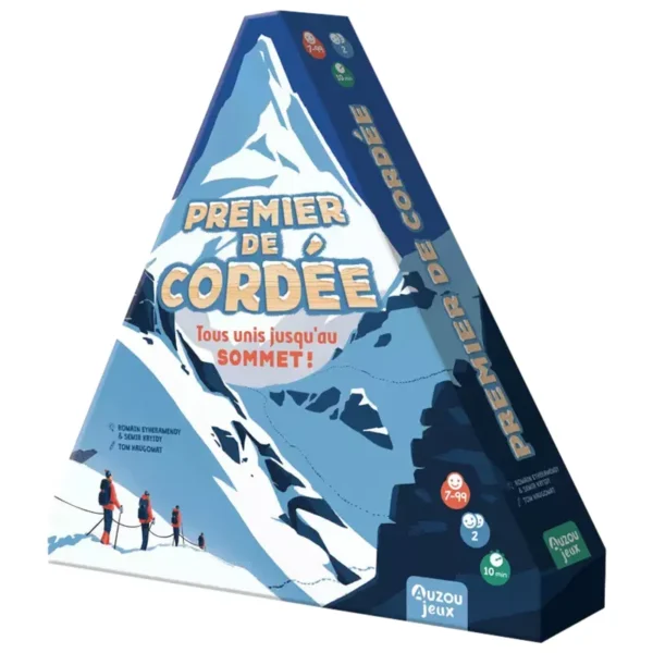 Premier de cordée - réflexion et stratégie - boite de jeu