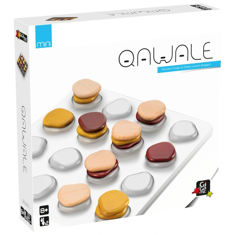 Qawale mini - réflexion et stratégie - boite de jeu