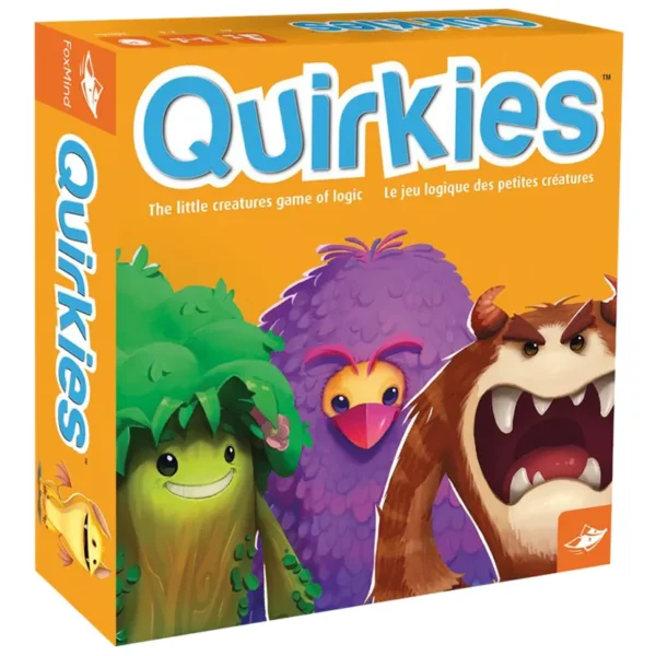 Quirkies - observation et stratégie - boite de jeu
