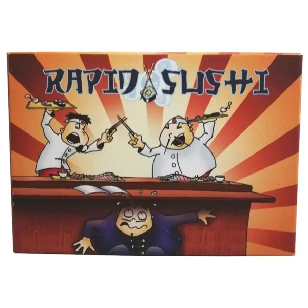 Rapid sushi - observation et rapidité - boite de jeu