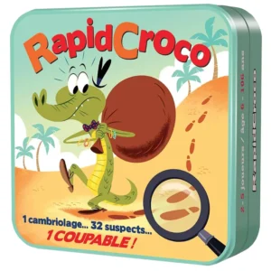Rapidcroco - observation et rapidité - boite de jeu