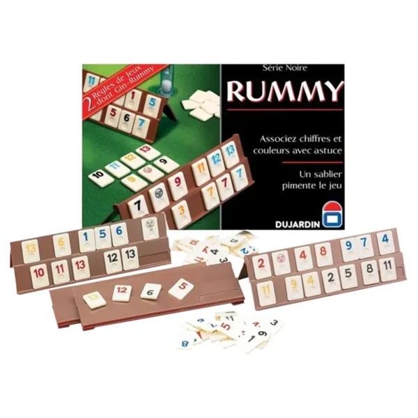 Rummy ( série noire) - classique revisité - contenu de la boite