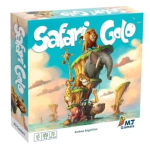Safari golo - mémoire et stratégie - boite de jeu