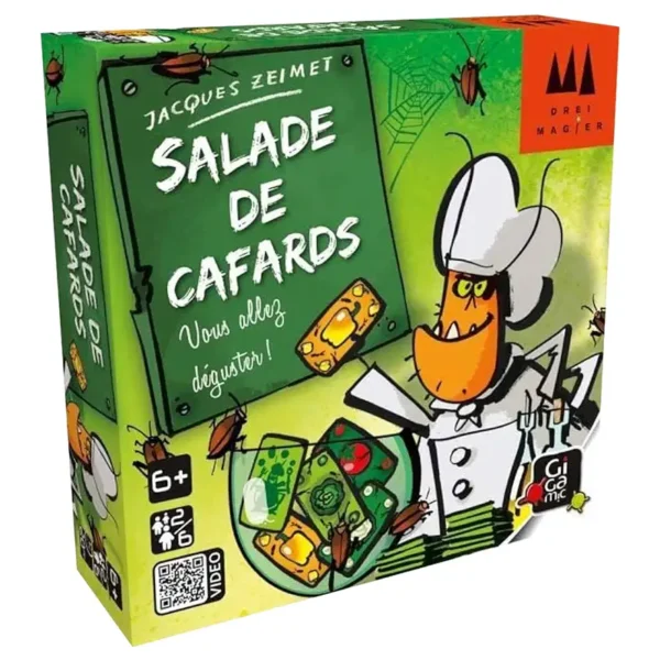 Salade de cafards - ambiance - boite de jeu