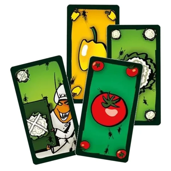 Salade de cafards - ambiance - cartes