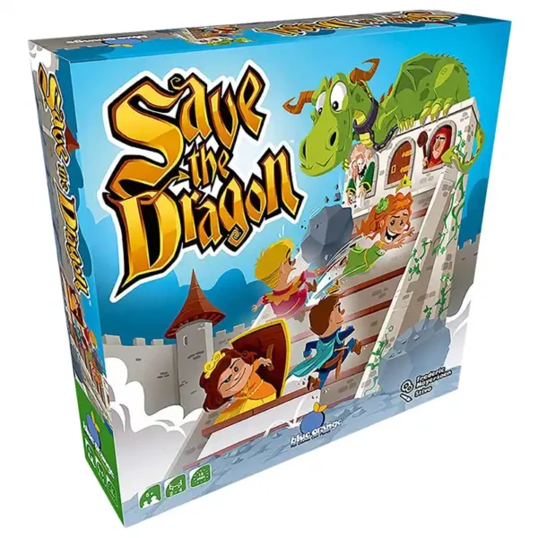Save the dragon - réflexion et stratégie - boite de jeu