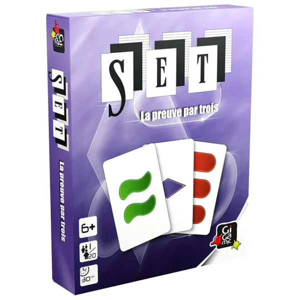 Set - observation et rapidité - boite de jeu