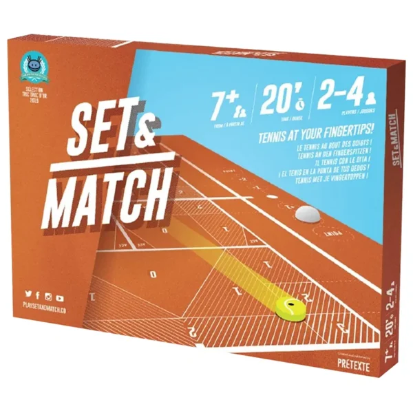 Set et match - ambiance - boite de jeu