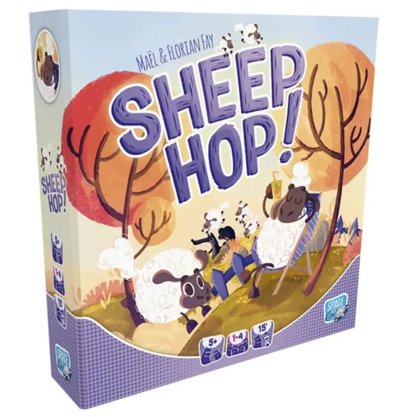 Sheep hop ! - réflexion et stratégie - boite de jeu