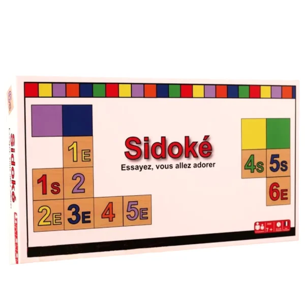 Sidoké - réflexion et stratégie - boite de jeu