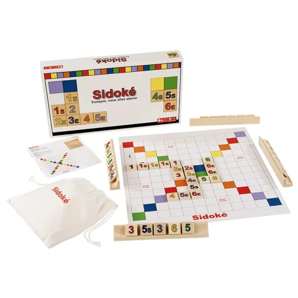 Sidoké - réflexion et stratégie - contenu de la boite