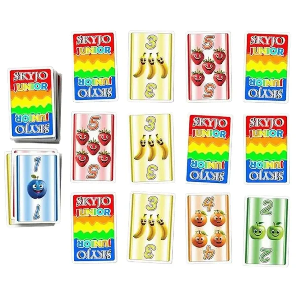 Skyjo junior - réflexion et stratégie - cartes