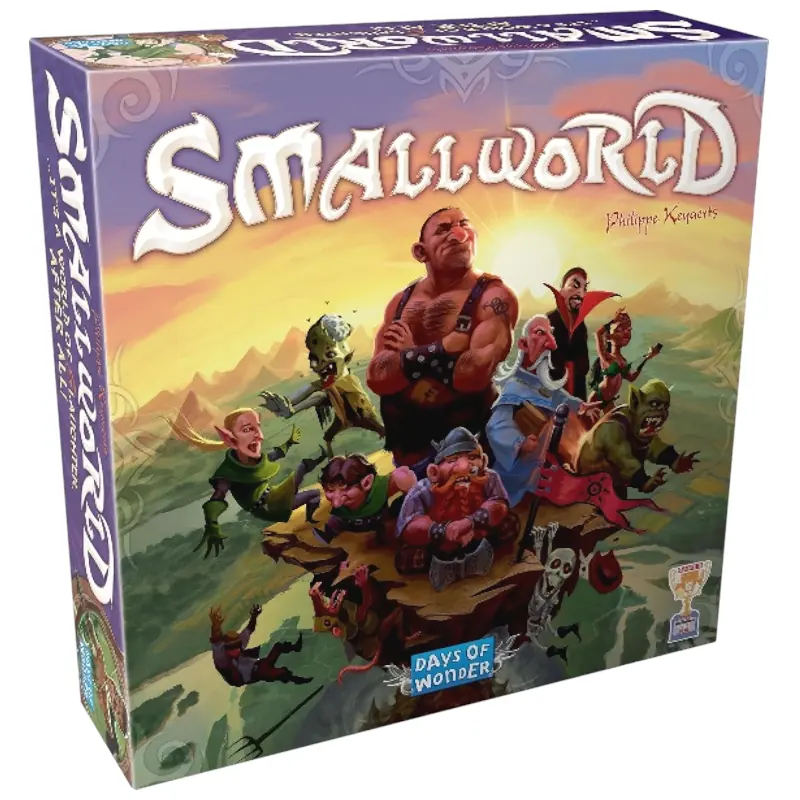 Small world - réflexion et stratégie - boite de jeu