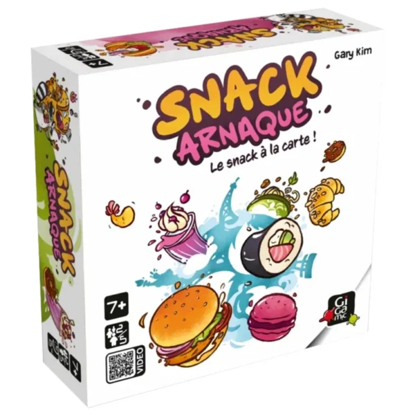 Snack arnaque - réflexion et stratégie - boite de jeu