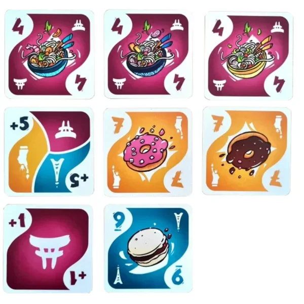 Snack arnaque - réflexion et stratégie - cartes