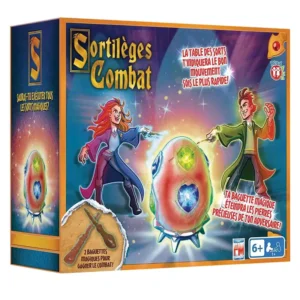 Sortilèges-combat - mémoire et rapidité - boite de jeu