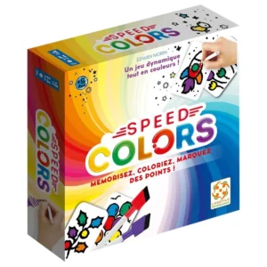 Speed colors - mémoire et rapidité - boite de jeu