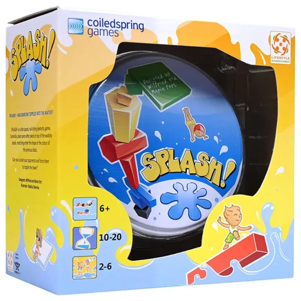 Splash ! - réflexion et stratégie - boite de jeu