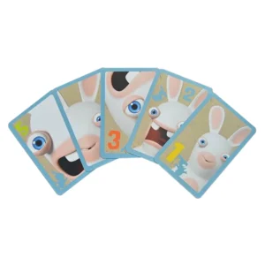 Un, deux, Bwaaah (Lapins crétins) - observation et rapidité - cartes