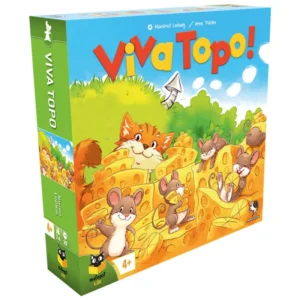 Viva topo - réflexion et stratégie - boite de jeu