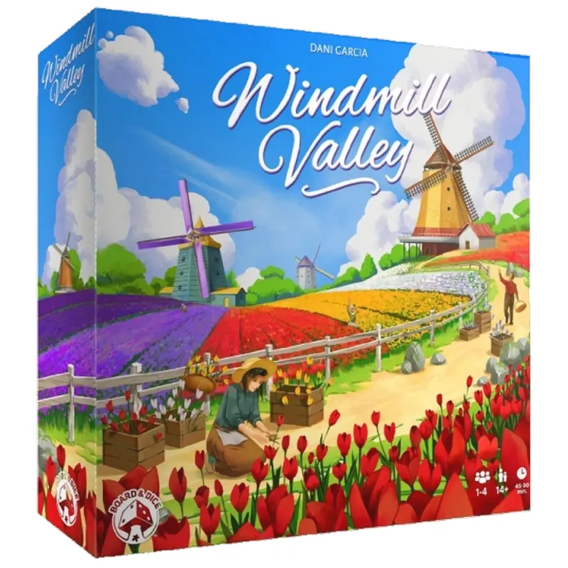 Windmill valley - réflexion et stratégie - boite de jeu